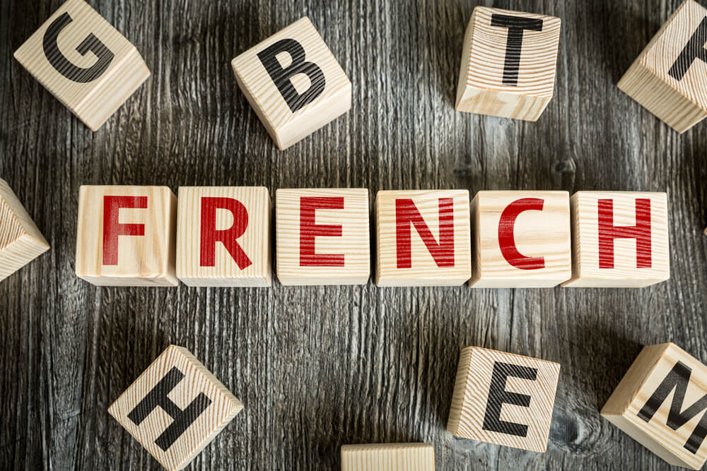 French in red block letters, 10 things that prove you are French