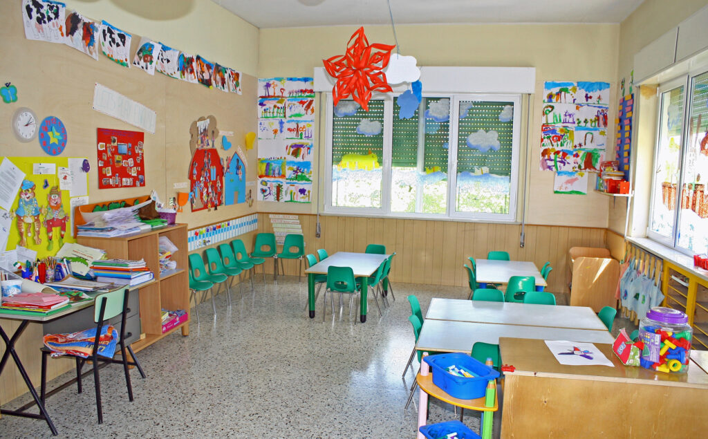 Salle de classe maternelle French School System